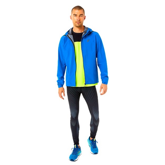 MEN'S - LARGE - ASICS ACCELERATE WATERPROOF 2.0 JACKET - Picture 1 of 13